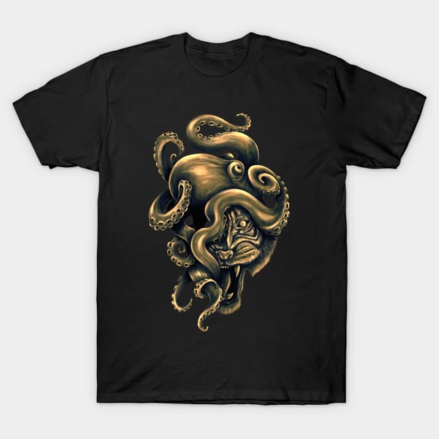 Octotiger T-Shirt by opawapo